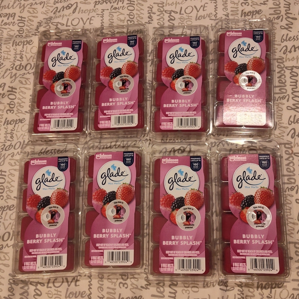 NEW! Glade Wax Melts (8)